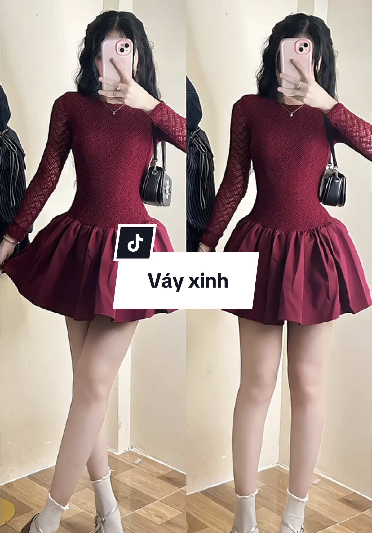 Thấy đỏ là thấy Tết#reviewquanao #vaydepvayxinh #vayxinh #outfit #goclamdep #xuhuongtiktok #xuhuongtiktok