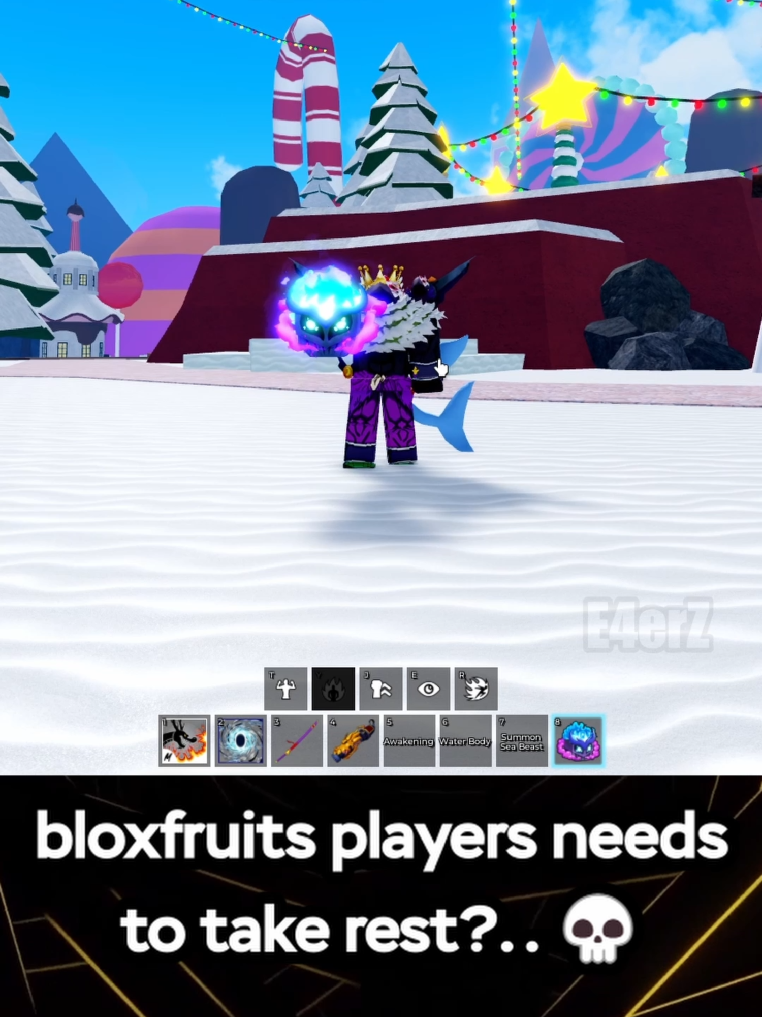 bloxfruits players needs to take rest.. 💀 #bloxfruits #roblox #fyp