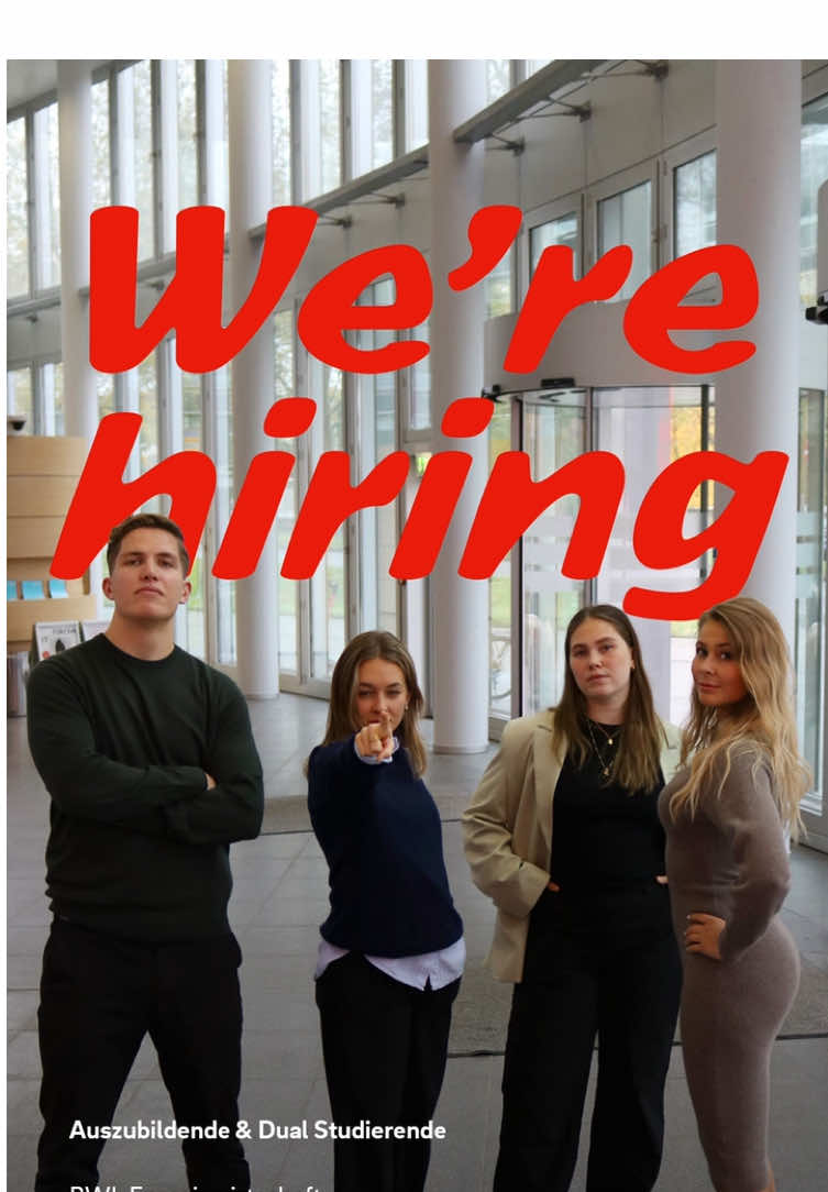 📢 We are hiring! We have vacancies... Be quick and secure your place at E.ON, the playmaker of the energy transition! 🌍 Here you can help shape the future! Whether it's an apprenticeship or dual study programme - discover different areas, secure state-of-the-art home office equipment 💻 and enjoy numerous benefits. 🎯 Sounds good? Then click on the link in our bio now and find your perfect apprenticeship or dual study programme. Become part of the energy transition today! 💡 #EONcareer #azubi #workmeme