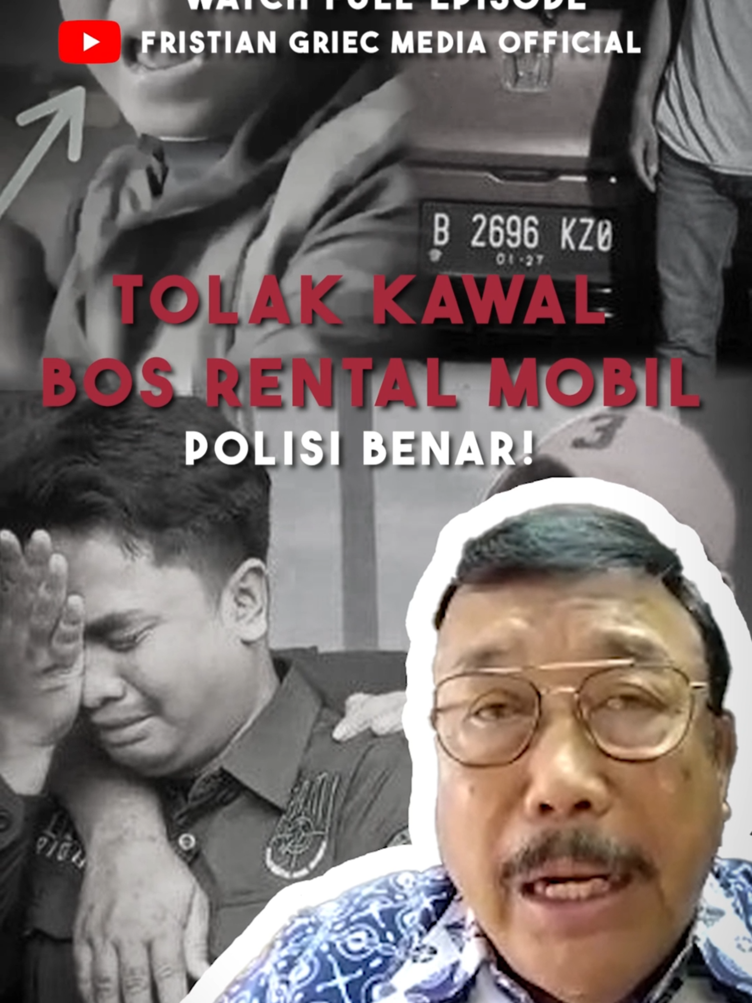 Netizen dan Citizen jadi mempertanyakan nih kinerja aparat kepolisian dalam memberikan perlindungan ke kita semua pasca kasus penembakan bos rental mobil di Banten. Pihak keluarga bos rental bilang udah sempat minta pengawalan ke polisi di Polsek Cinangka, tapi ditolak. Lho kok bisa ya? Nah, tapi menurut Mantan Kabareskrim Polri, Komjen. Pol. (Purn.) Drs. Ito Sumardi tindakan polisi tuh udah bener, sesuai prosedur. Saksikan video lengkapnya hanya di FRISTIAN GRIEC MEDIA OFFICIAL ya.  #bosrentalmobil #itosumardi #tniangkatanlaut