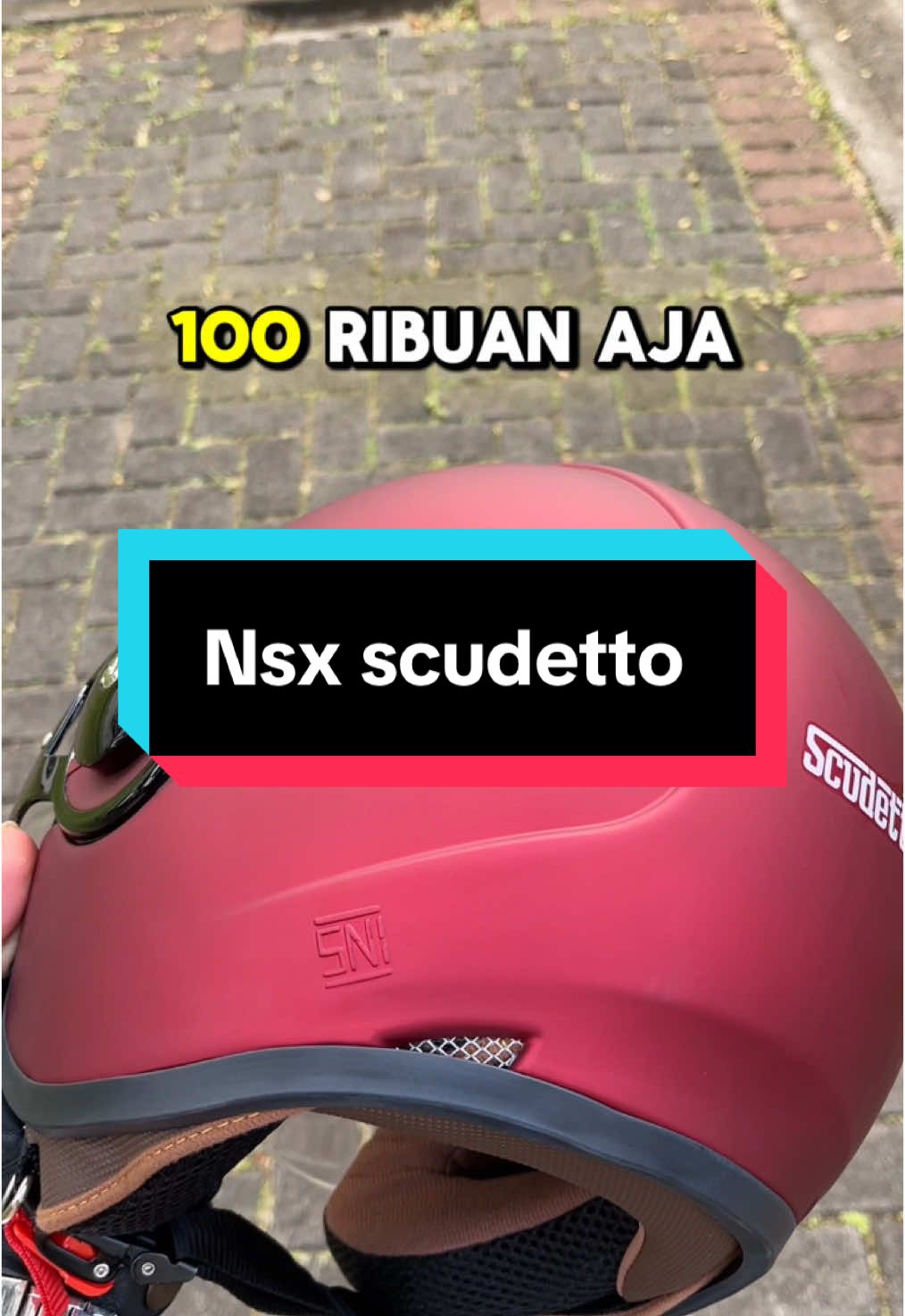 Cuman 100ribuan aja gays yang mau order langsung klik keranjang kuningnya 🔥🔥#helm #helmet #helmets #helmsni #motorcycle #helmnsx #nsxscudetto #helmetloverindonesia #helmpilot 