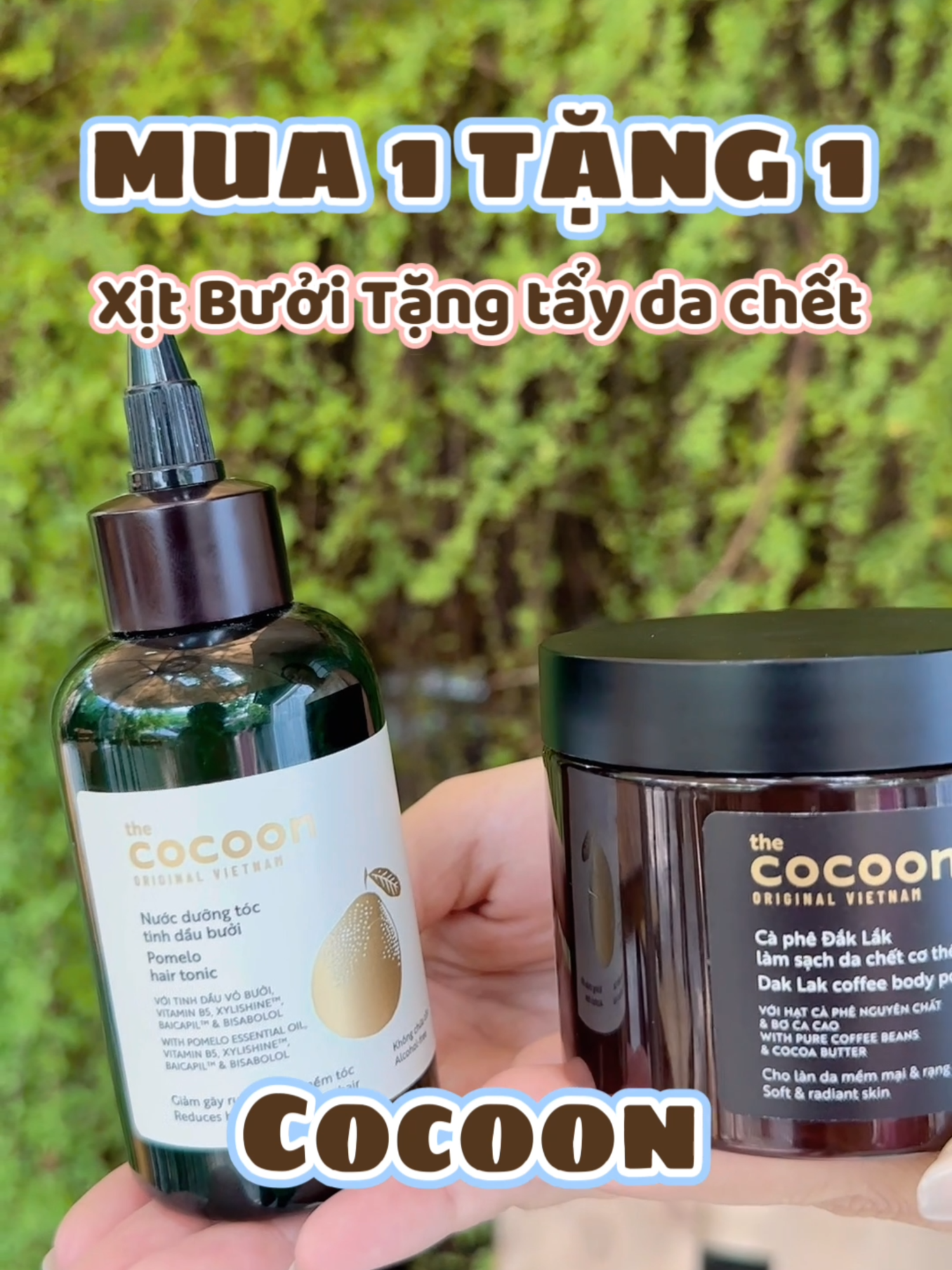 Combo chất lượng nhà Cocoon có lại rồi ạ! #tinhdaubuoicocoon #cocoon