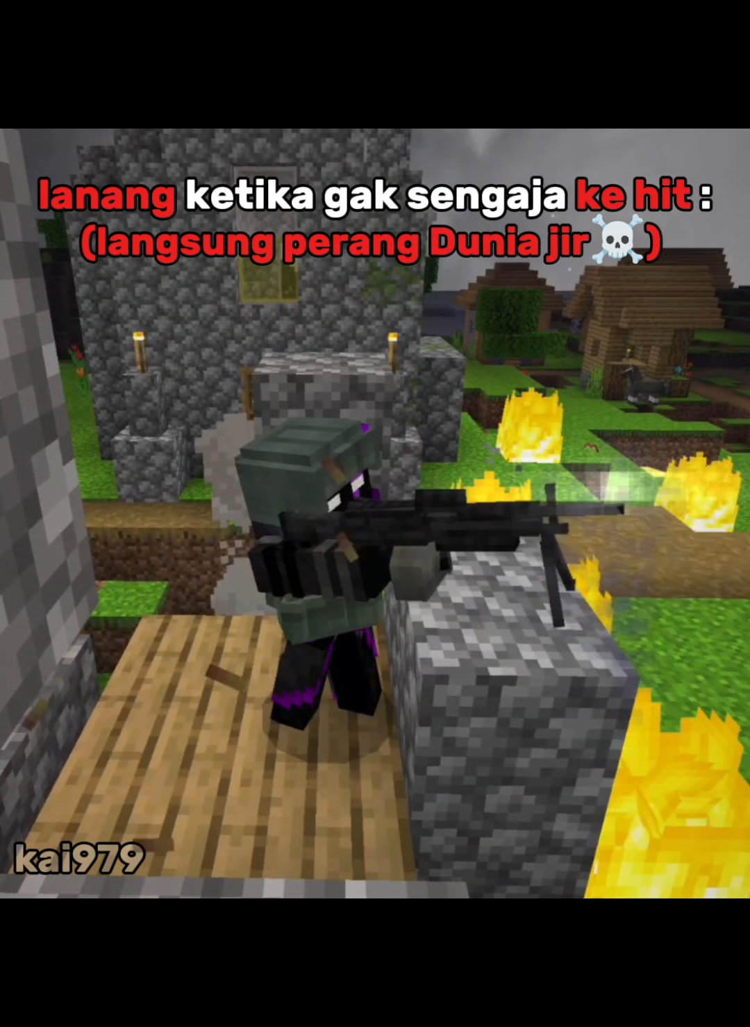 cowok vs cewek ketika gak sengaja ke hit, btw makasih ya @itswerin69 #fyp #Minecraft 