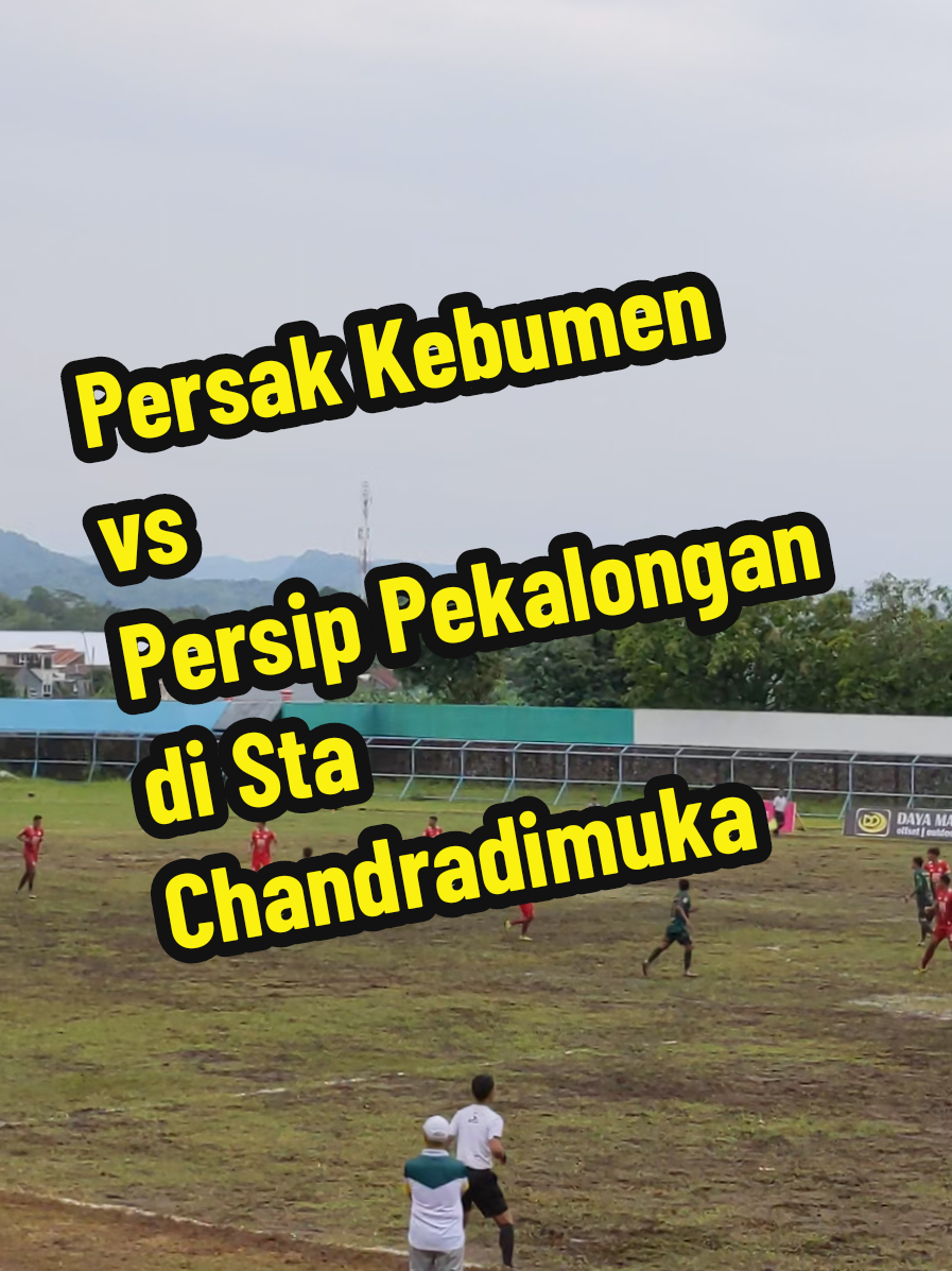 Persak Kebumen melawan Persip Pekalongan dalam lanjutan Liga 4 Jateng Grup C di Stadion Chandradimuka Kebumen, Rabu 8 Januari 2025