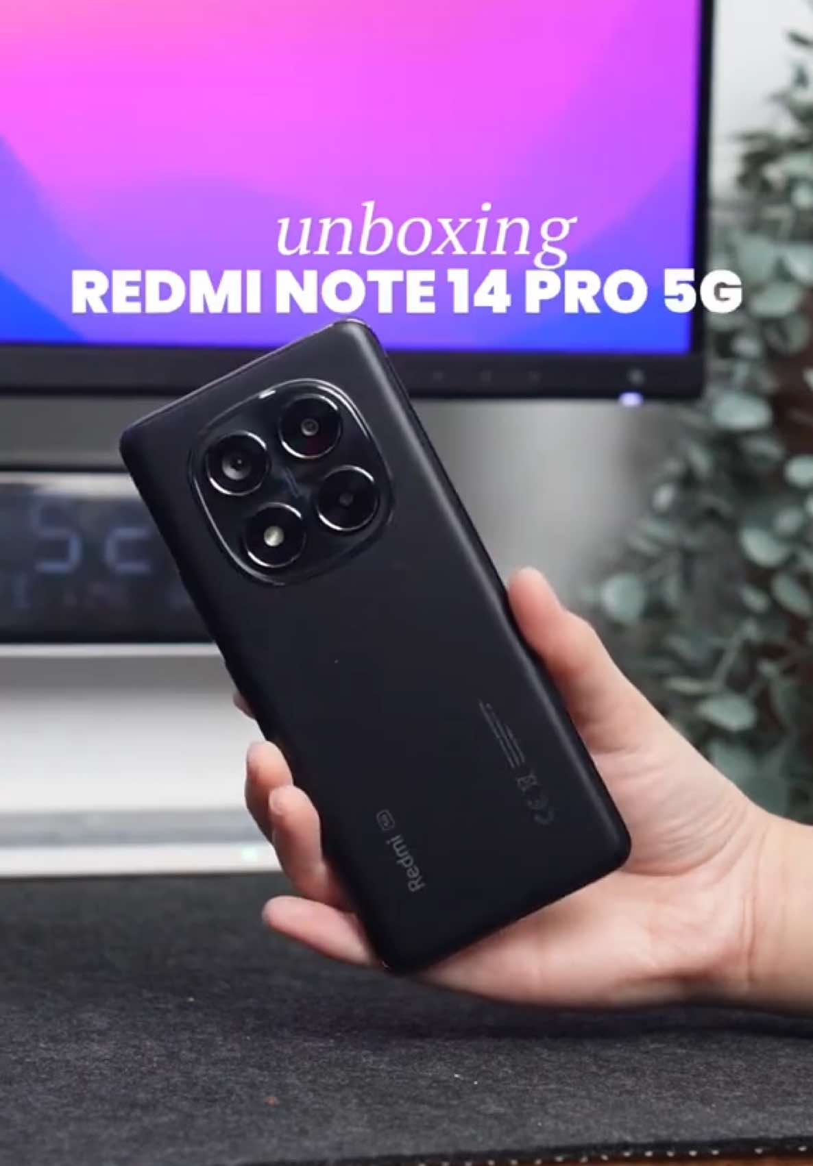 Unboxing the Redmi Note 14 Pro 5G! Full review coming soon! #redmi #techtok 