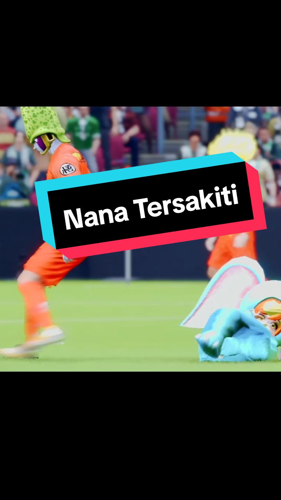 gak di ml di bola juga nana di sakiti #game #footballtiktok #skill 