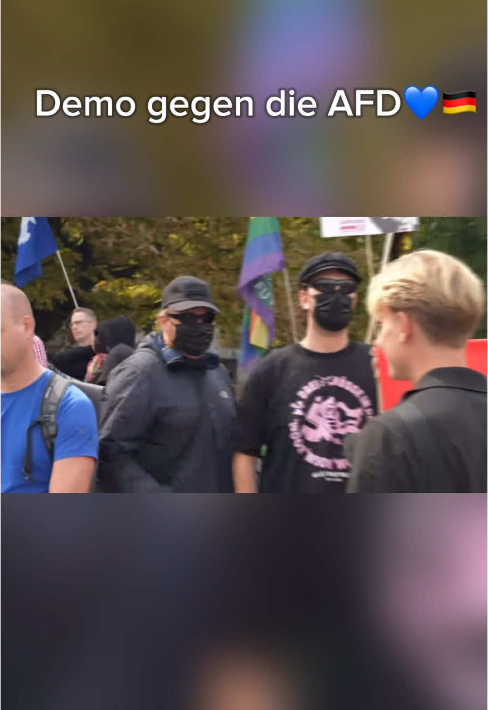 Demo gegen die AfD 💙#deutschland #fyp #fürdich #viral_video #afd #demo #demokratie #berlin 