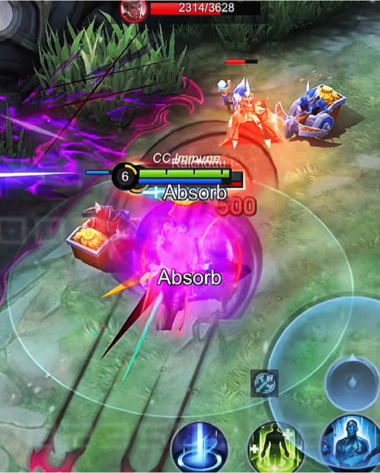 Bush Trick only works on Benedetta bro. #MLBBSkinGifts #MobileLegendsBangBang #MLBB #senluigi #mobilelegends_id 