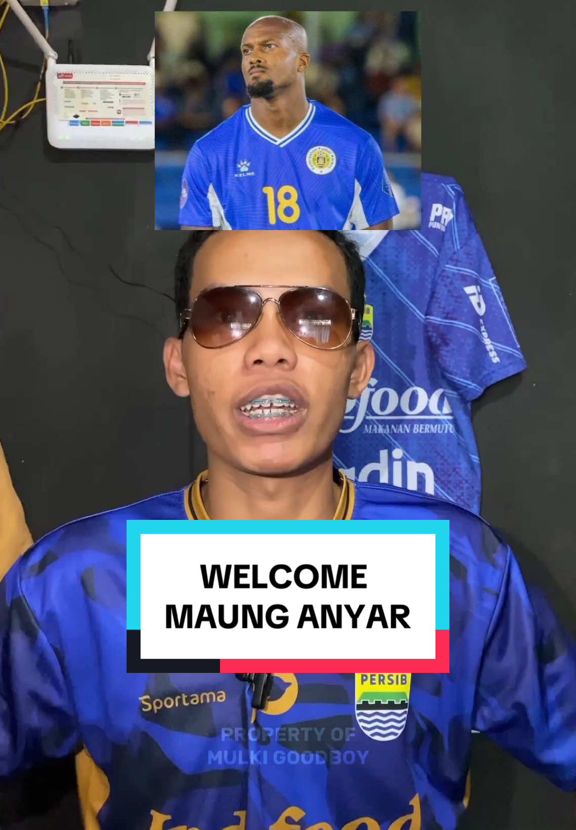 Welcome Maung Gervane!🔥💙🥶 #fyp #persib #mulkigoodboy #bobotohgarut #wearepersib 