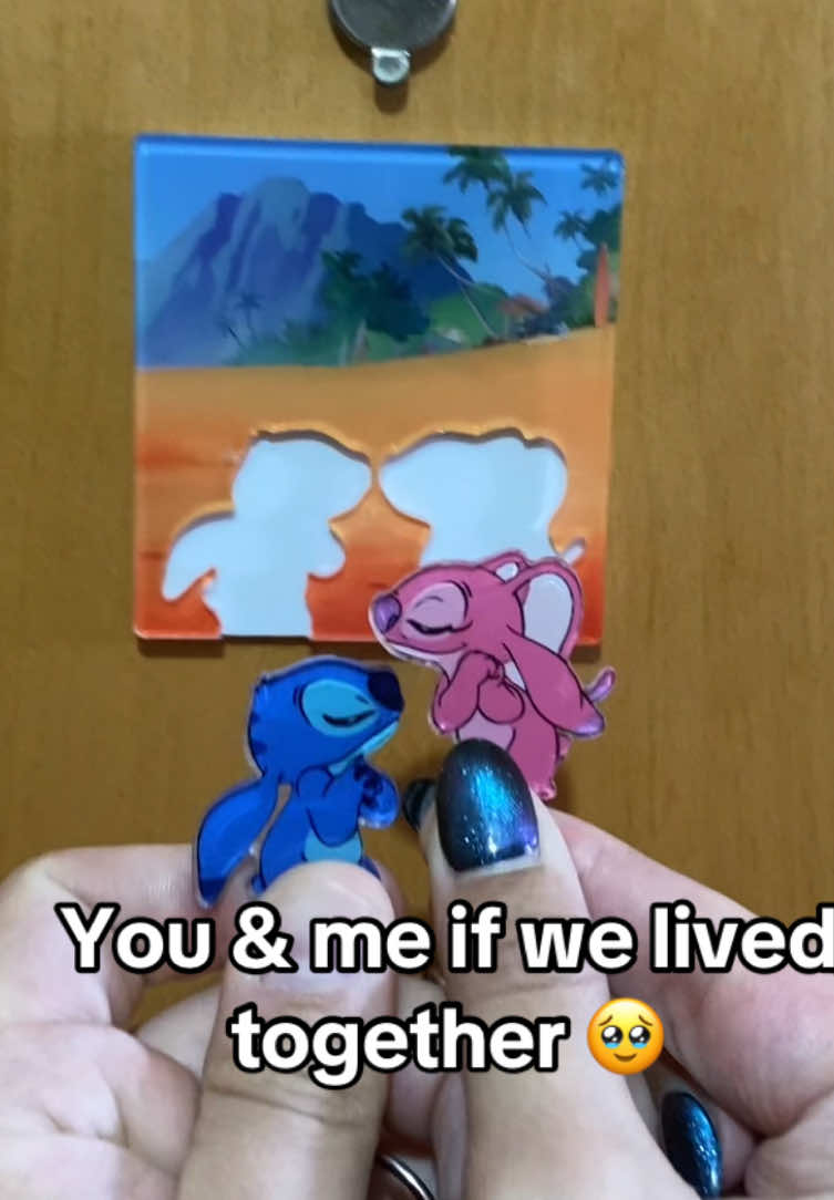 Stitch lovers when they move together 💙 #relationshipgoals 