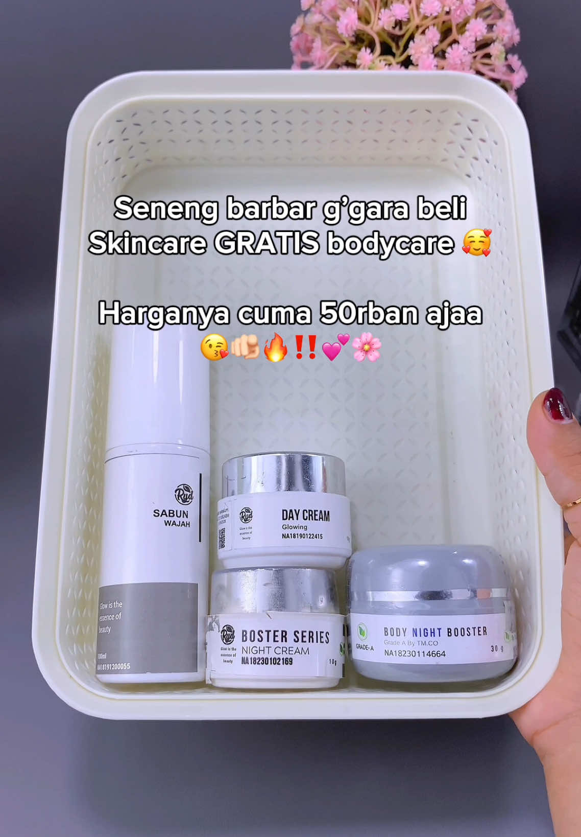 Grade a TMCO Skincare lagi Promo 🔥‼️ chekout dikeranjang kuning 💕 #beautytips #skincaremurah #gradeabytmco #tmcoskincarepaketboostergradea 