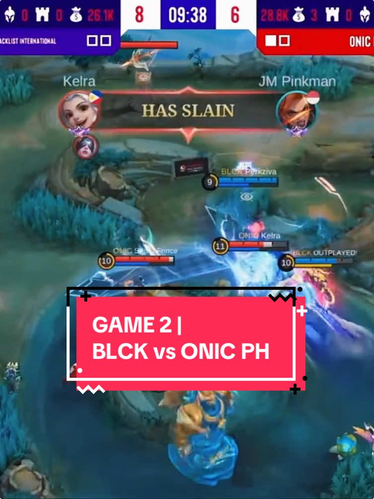 WAR ESL | BLCK vs ONIC PH GAME 2  #MobileLegendsBangBang #MLBB #MLBBSkinGifts 