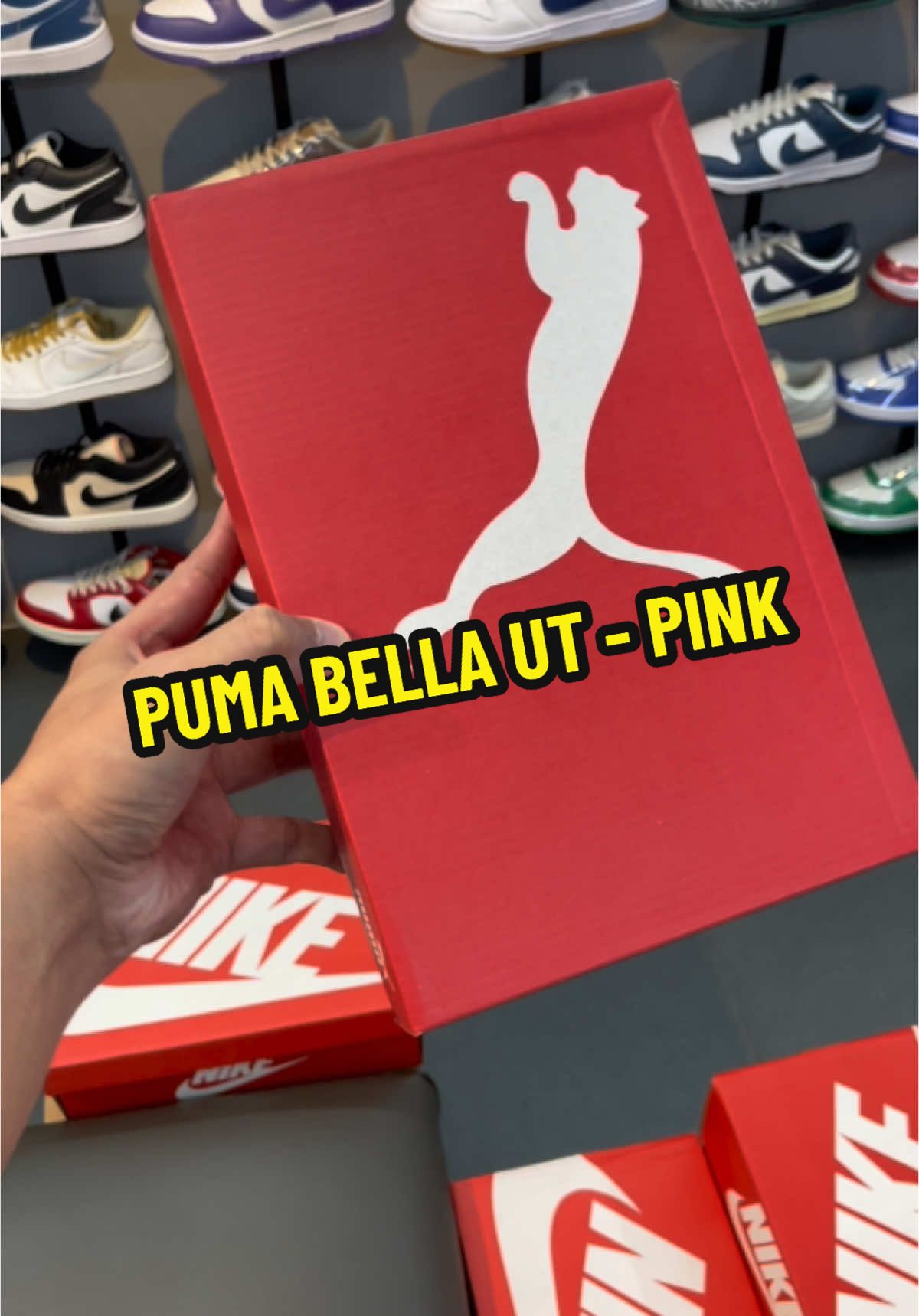 PUMA BELLA UT - PINK 🫰🏻  FB PAGE: Pick Up Store LINK ON BIO FOR SHOPEE🚨🚨 #pumabellaut #fyp #fypシ #fypppppppppppppppppppppppppppppppppppp 