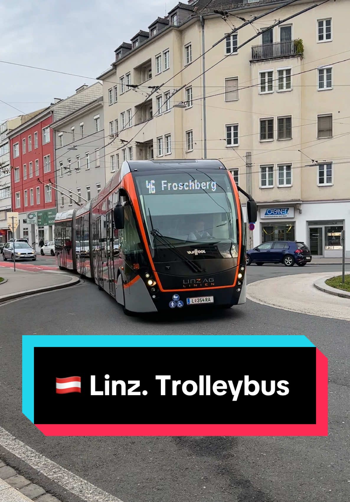 I know you like it.#spotter #linz #trolleybus #transport #троллейбус   