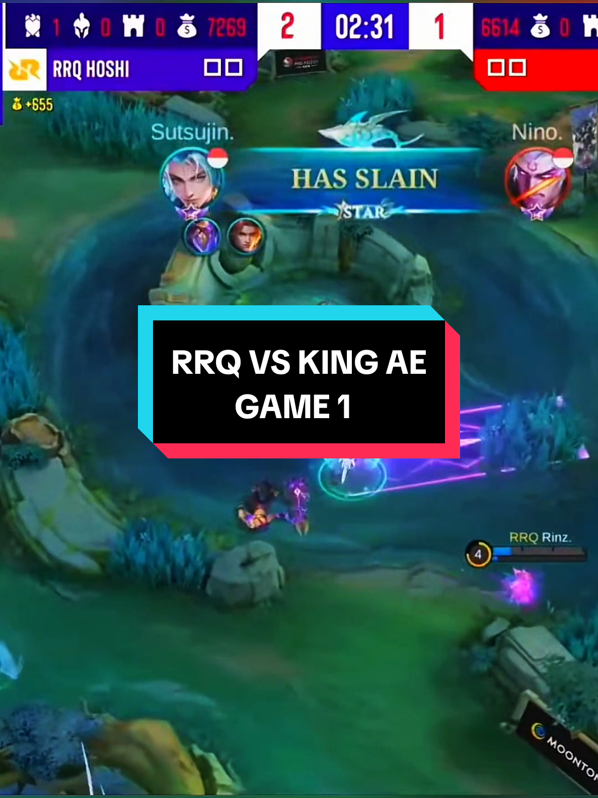 RRQ VS KING AE GAME 1 | ESL S6 #rrqhoshi #alterego #MLBBSkinGifts #MLBB #MobileLegendsBangBang 