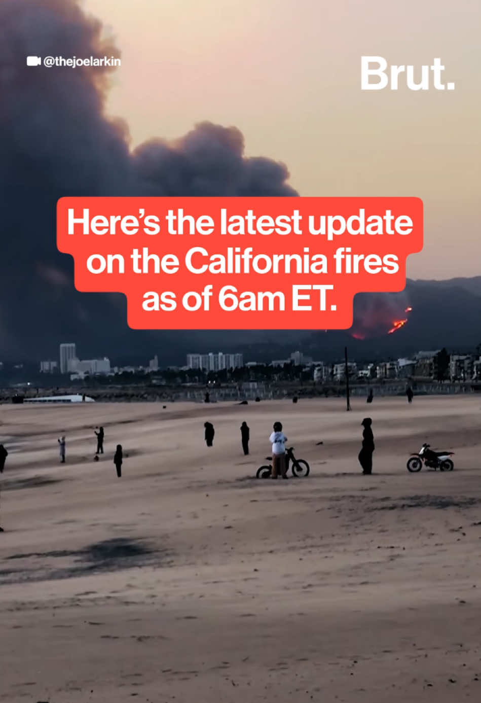 Here’s the latest update on the California wildfires as of 6am ET.  #californiafires #californiawildfires #|osangelesfires #lafires #la #losangeles #palisadesfire #eatonfire #hearstfire 