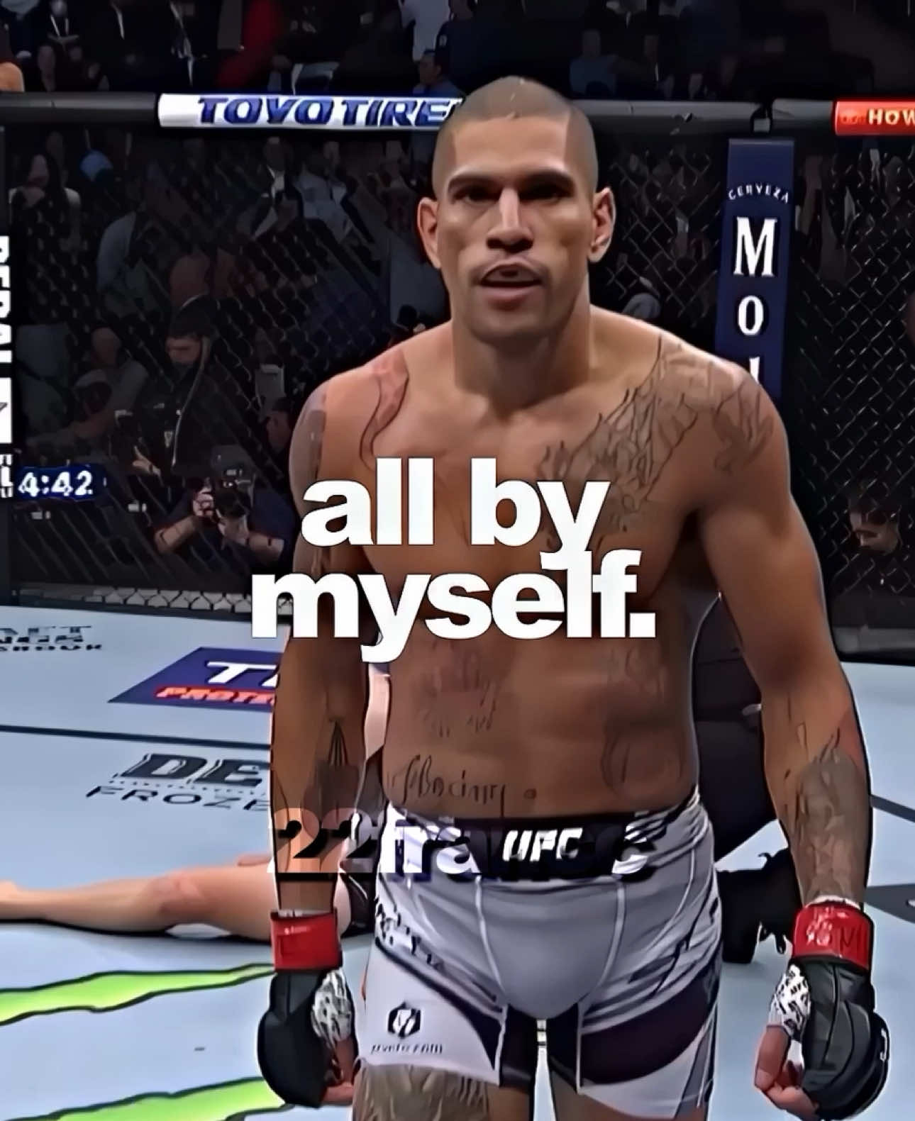 pereira by ko 🤷‍♂️💣  #fyp #UFC #edit 