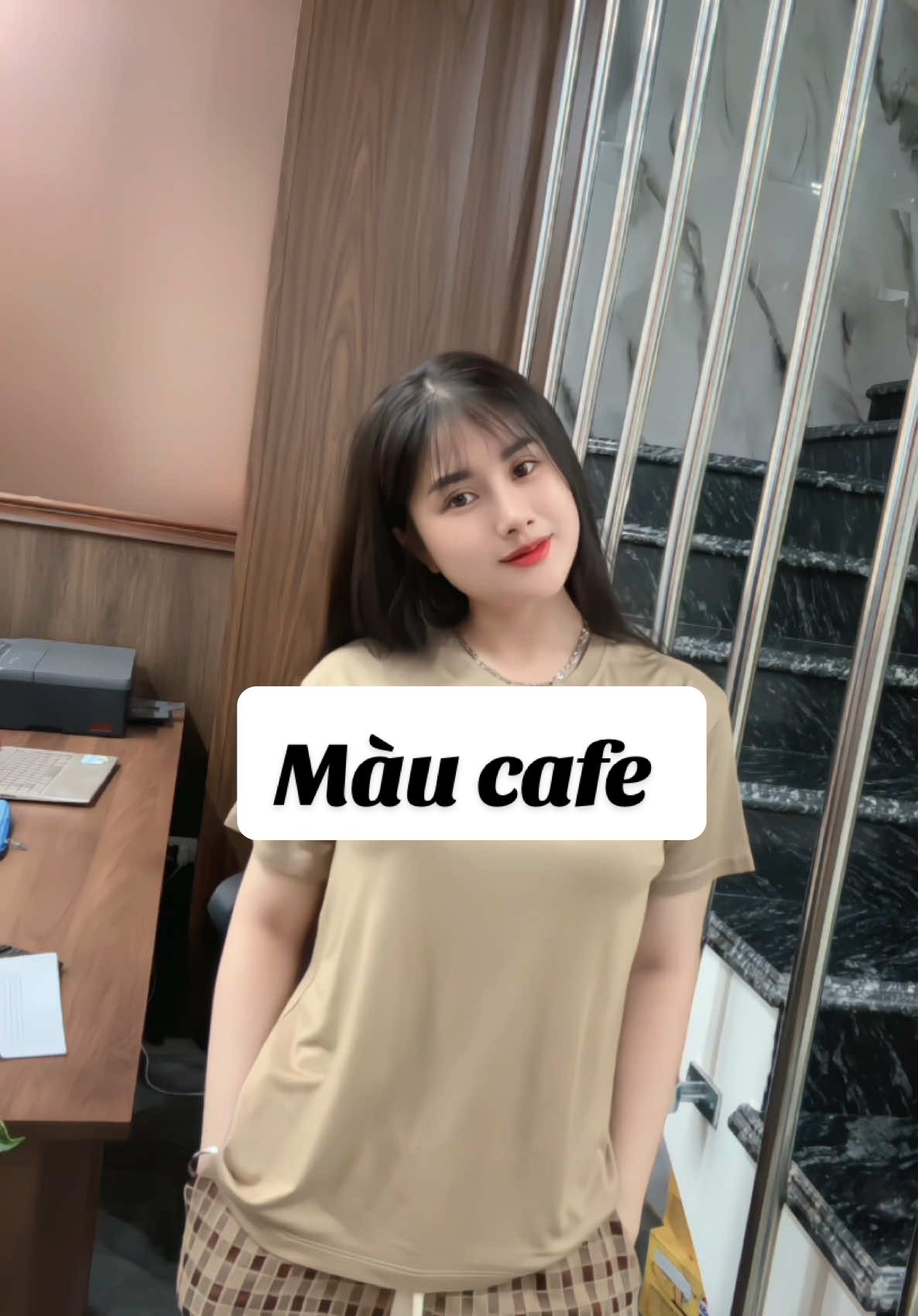 Set phối màu cafe nha em đây sang hết nấc luôn ạ 46-85kg e có size 🥰#dobo #thunlanh #setbo #bigsize #nguyenthikimcuong 