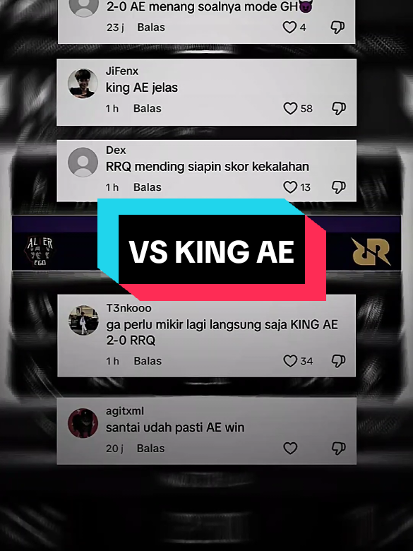 gini doang KING AE 🗿 #eslsnapdragon #rrqhoshi #alterego 