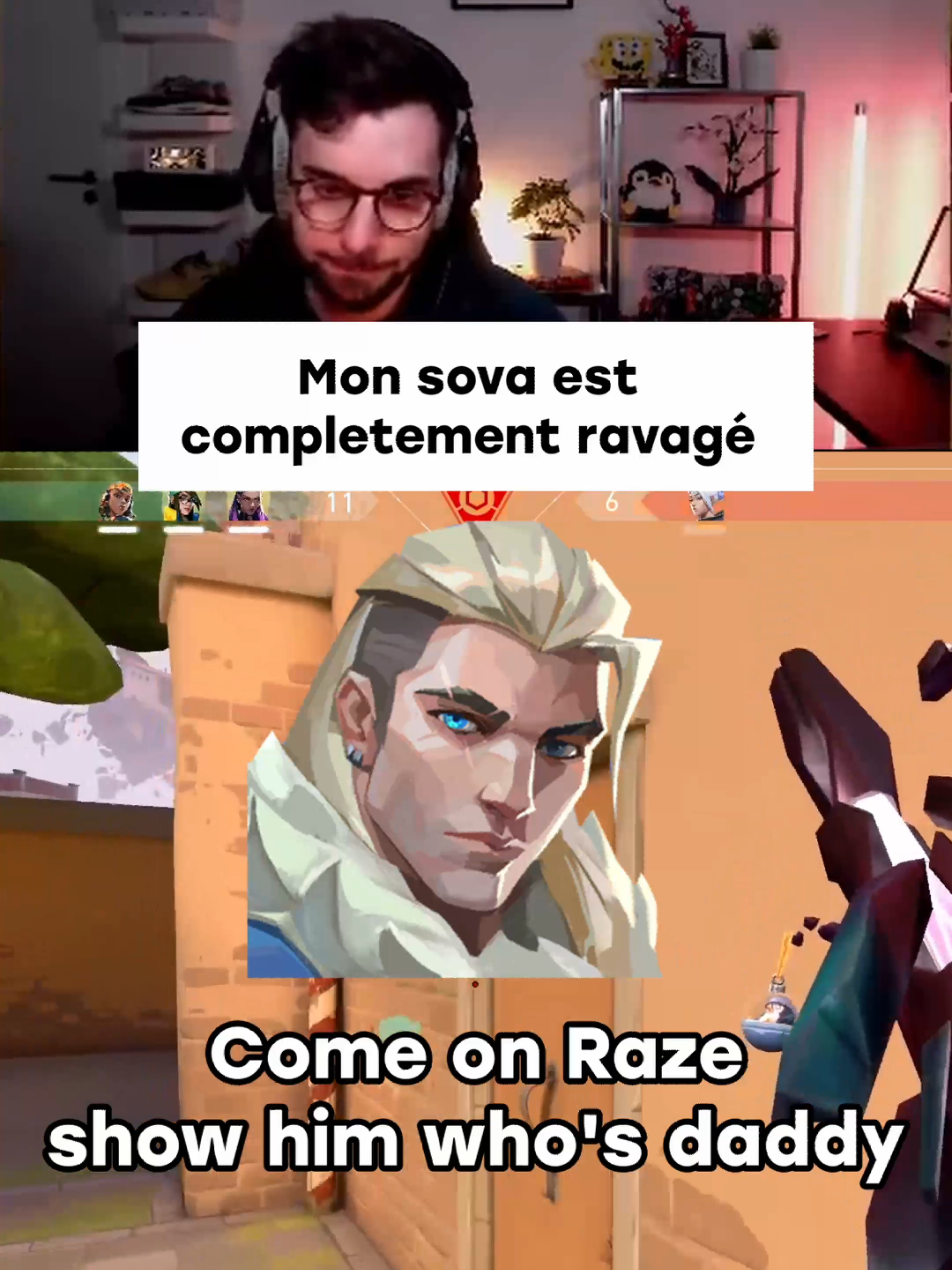 On veut tous des mates comme ça 🤣 Retrouve moi en stream sur twitch chaque jour de la semaine à 14h ! #twitch #Valorant 