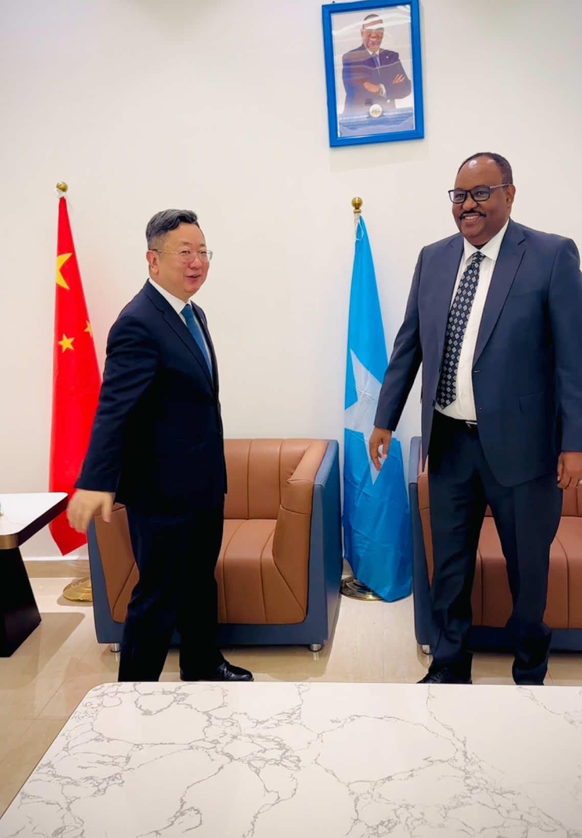 #Boosaaso : Qaabilaada Safiirka #china🇨🇳 ee #somalia🇸🇴 #WangYu #madaxweynedeni #video_viral #videoviral #Dabaraaniteam #2025 