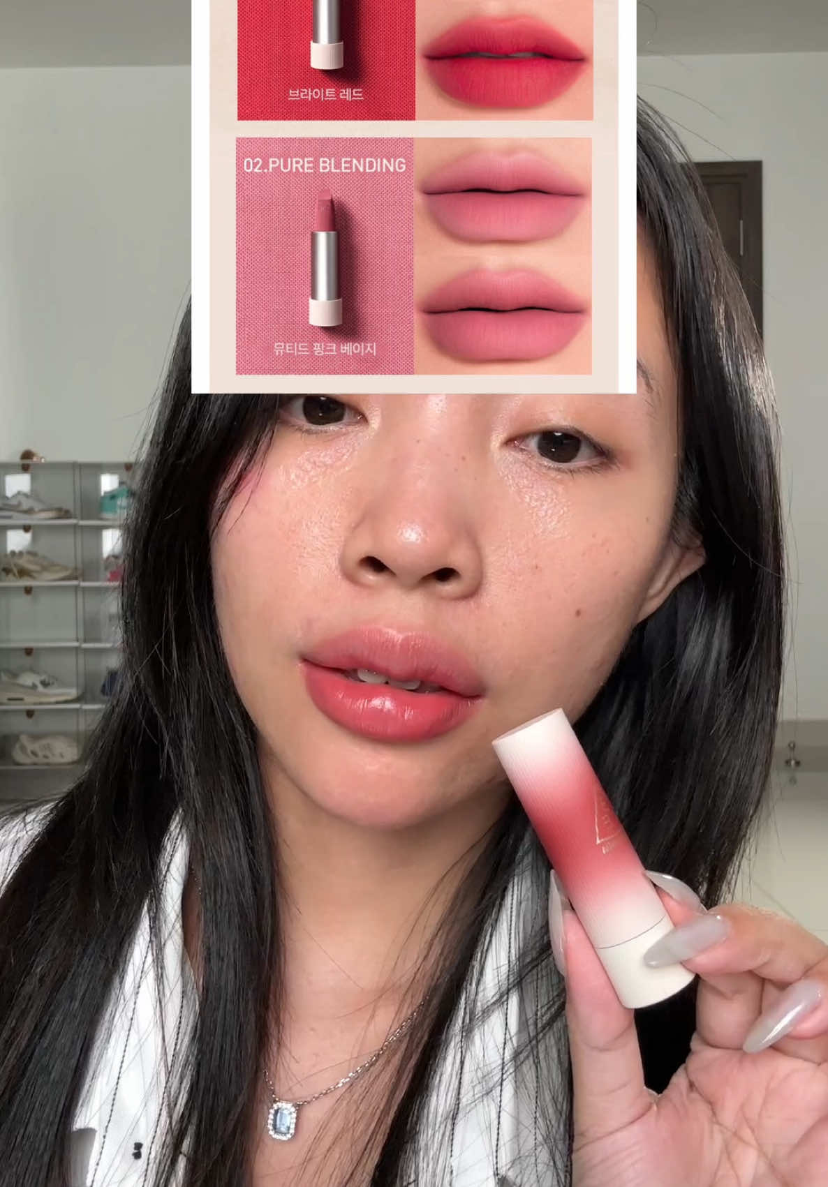 son cashmere hug mới của 3CE #Foxiereview #beautybyfoxie 