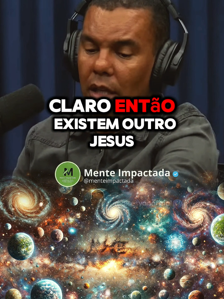 Existe outros tipos de jesus no universo infinito? #jesus #universo #deus #pastor 