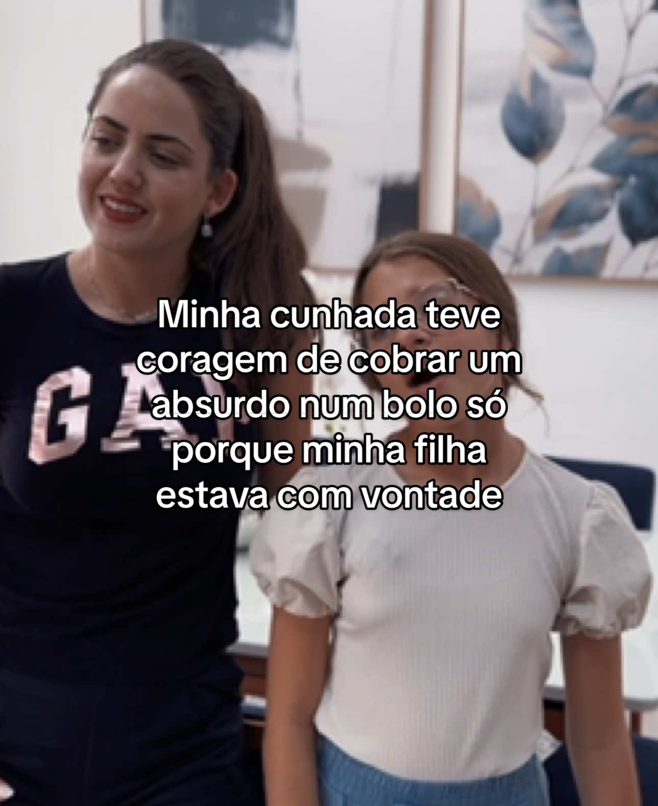 Minha cunhada teve coragem de cobrar um absurdo num bolo só porque minha filha estava com vontade #tamara #tamarakastro #novela #novelastamaraepaulo 