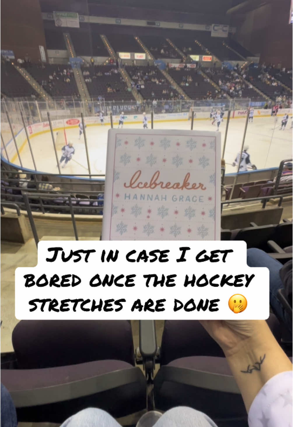 #BookTok #hockey #icebreaker   #icebreakerhannahgrace @Hannah Grace 