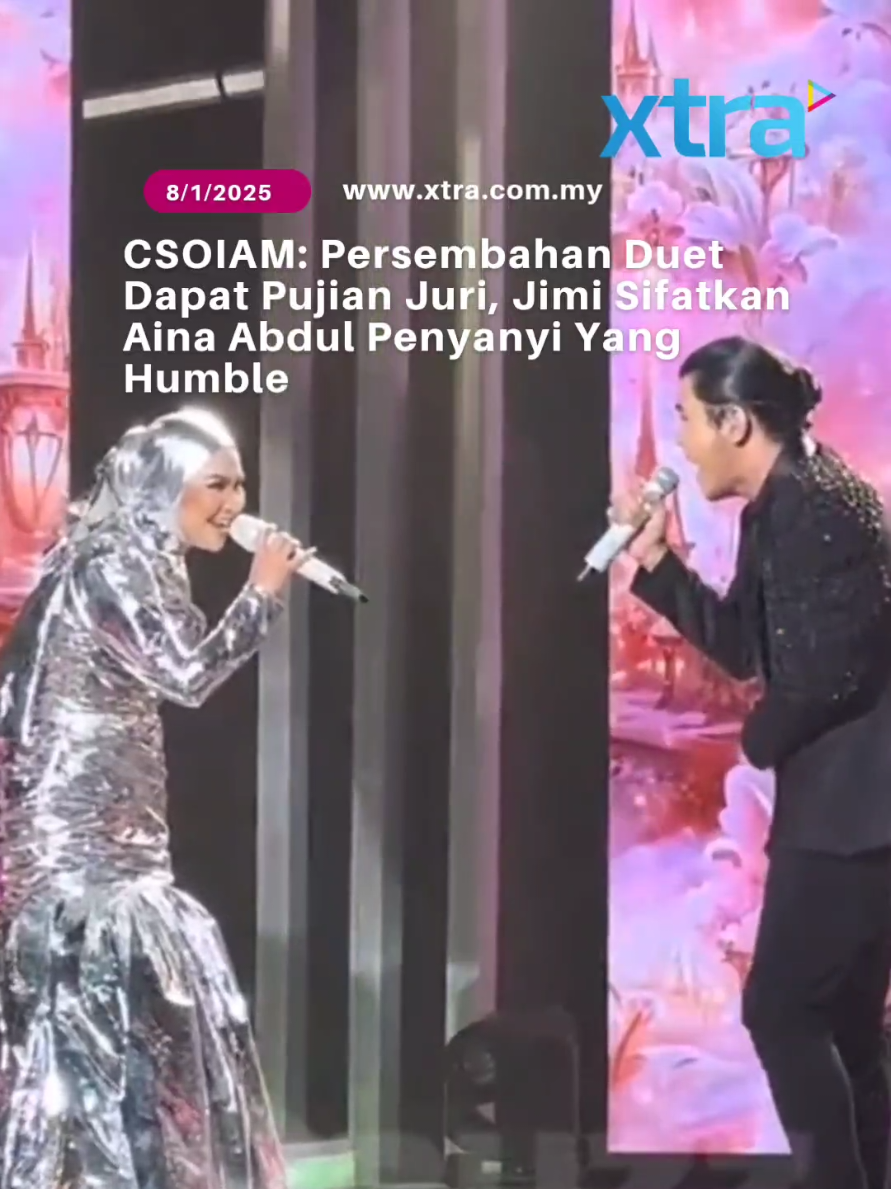 Memang best kan persembahan Nafas Cinta nyanyian Jimi dan Aina Abdul di #OIAM Ahad lepas… Ngam sangat! #fyp #xtra #beritaditiktok #sembangentertaiment #ainaabdul #jimi #best #persembahan #duet 