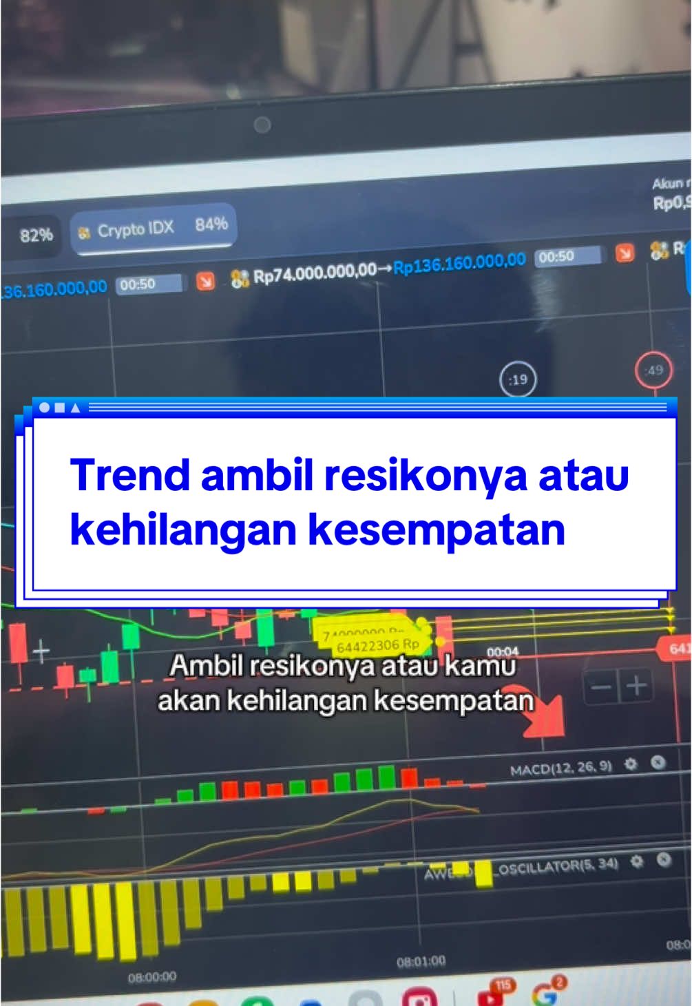 Kita ambil resikonya kawan #tradingvideo #tradingforex #stockity #stockitytrading #tradingpemula #caratradingpemula 