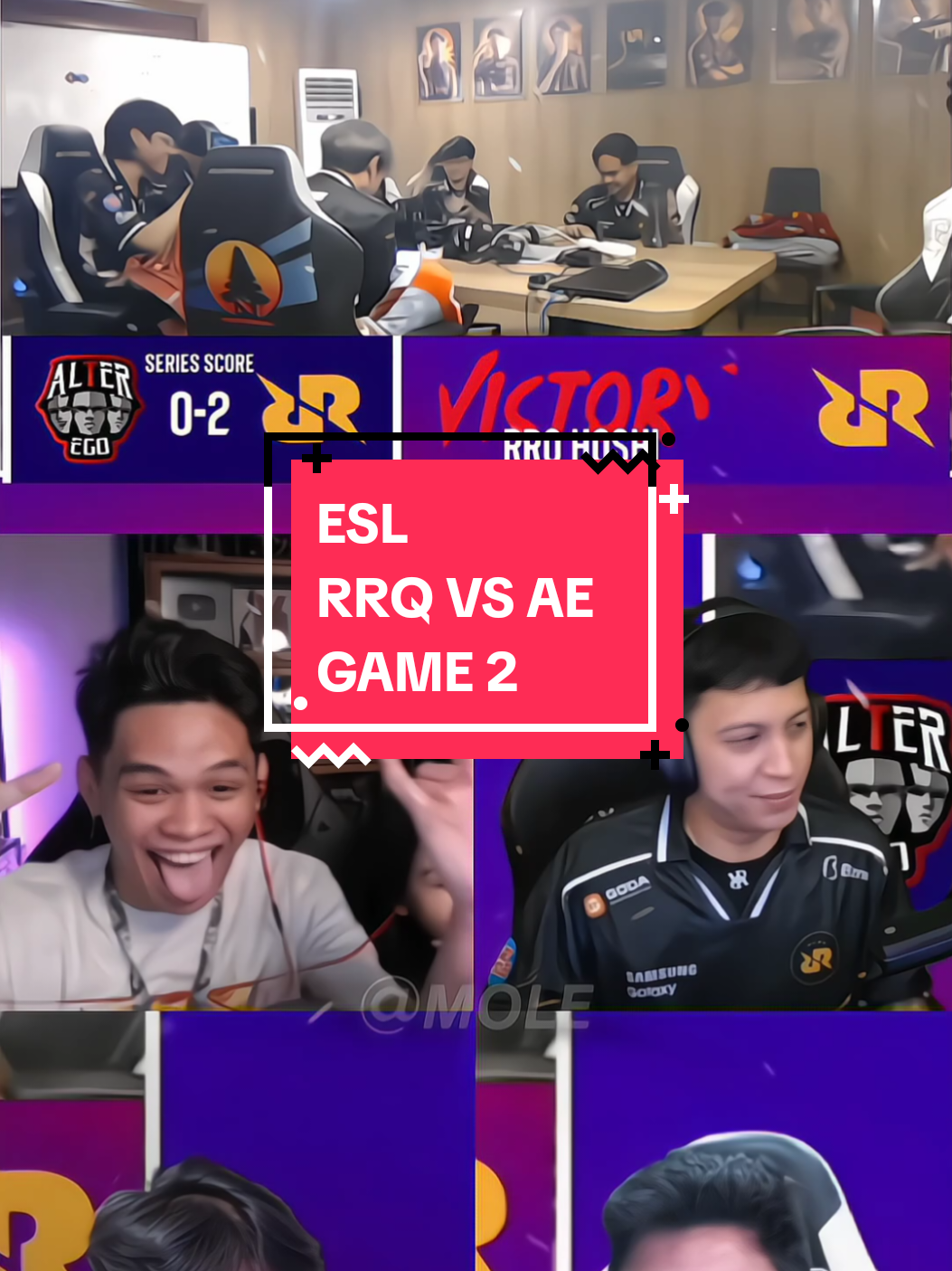 Reaksi streamer | RRQ VS AE ESL S6 GAME 2 | WIN RRQ 2-0 | GAMEPLAY RRQ OBJEKTIF &AGRESIF TANPA SKYLAR MASIH BERLAKU 🔥 #MLBB×HUNTERHUNTER #MobileLegendsBangBang #mlbbnewskin #mlbbcreatorbase #rrqhoshi #ae #fyp 