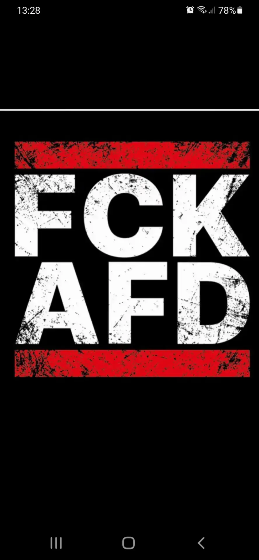 FCK AFD steht natürlich für 