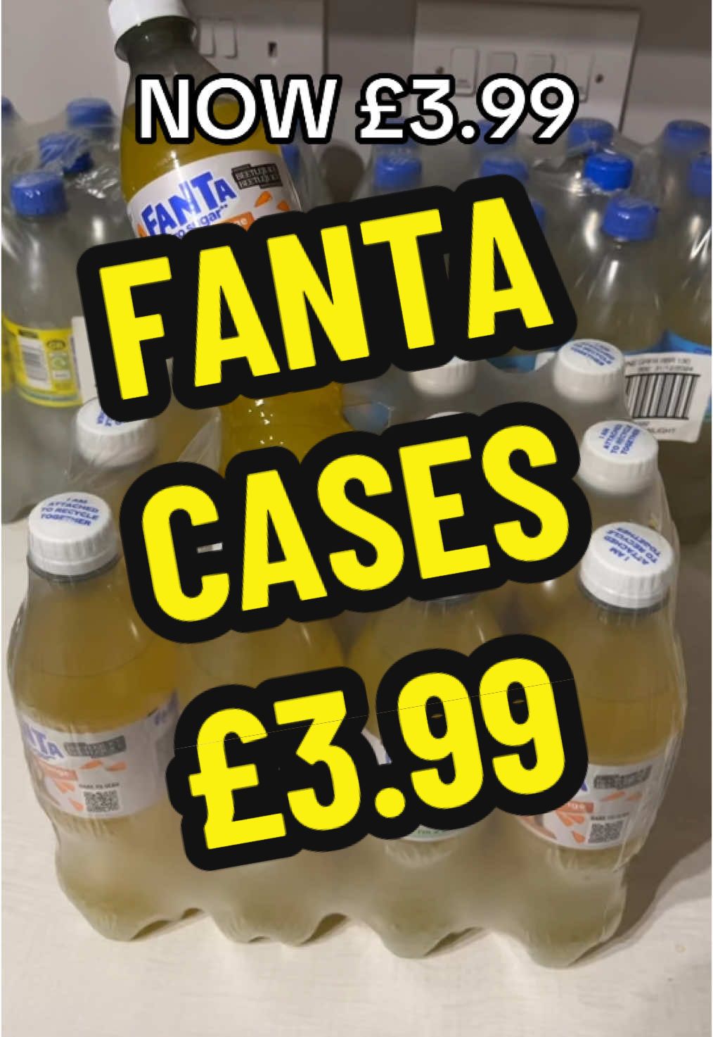 What a cracking deal on multiple flavours of Fanta! #fanta #fizzydrink #wholesale #bulk #drinks #tiktokmademebuyit #fyp #viral 