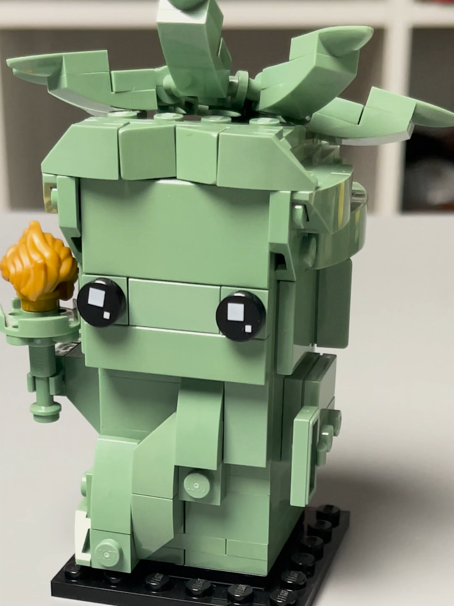 LEGO® Statue of liberty #hallofthemountainking #statueofliberty #legotiktok