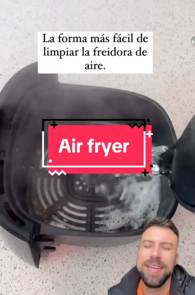 Limpando sua air fryer!