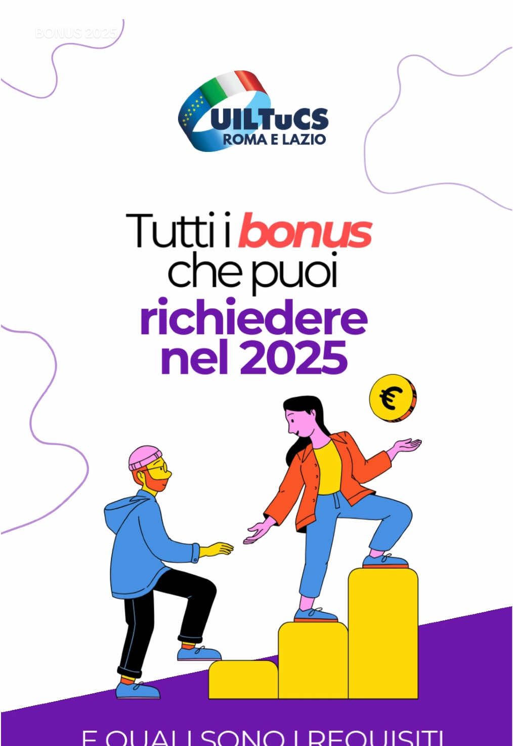 ⭐️ BONUS 2025: tutti i bonus che sono stati confermati anche per il 2025 e i requisiti per ottenerli. #bonus #bonus2025 #welfare #famiglia #figli #soldi #bustapaga #bonuspsicologo #psicologo #asilonido #lavoro #informazioniutili #info #perte #tiktokitalia #tik_tok 