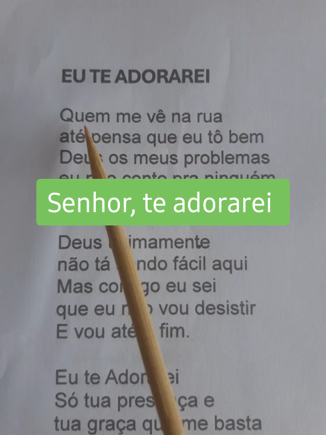 Senhor pra sempre te adorarei... #music #louvor #gospel #louvores 