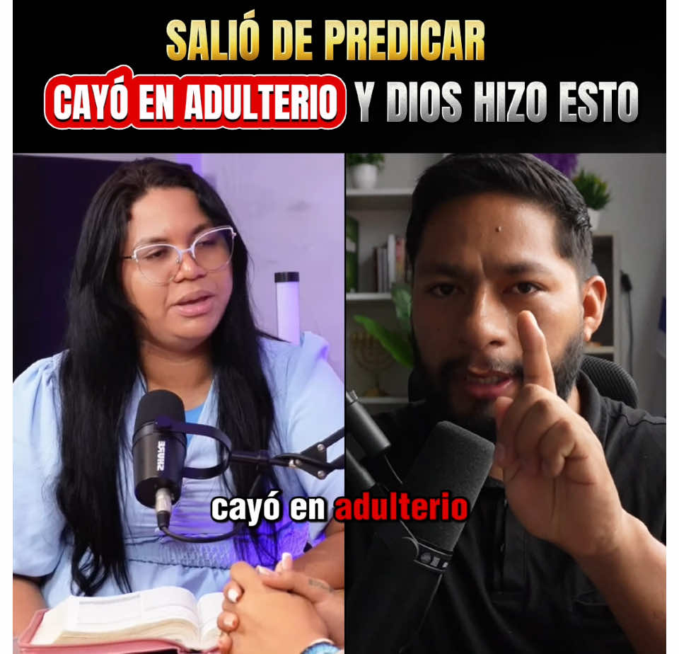 Cayó en adulterio siendo predicadora #jesus #biblia #dios #fyp #reflexion #testimoniosreales 