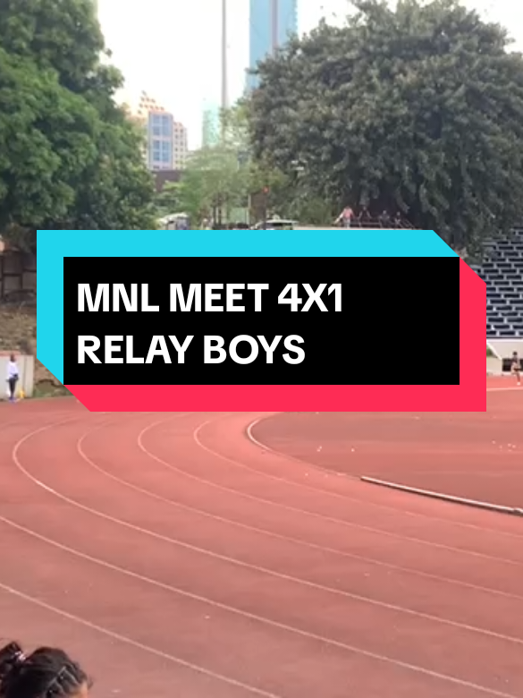 MNL MEET 4X1 RELAY BOYS  🥇ADU🥈UST🥉UE #iliganlongjumper #ue #relay #bronze #trackandfield #athletics #sports #pasig #ctto #fyp #viral 