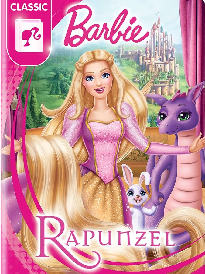 FILME COMPLETO | Barbie as Rapunzel  A boneca Barbie vive Rapunzel, uma jovem de longos e lindos cabelos que é mantida prisioneira na torre de um castelo pela poderosa bruxa Gothel. A descoberta de um pincel mágico trará grandes revelações para a heroína e mudará seu destino. #filme #filmes #animacao #filmecompleto #rolodefilmes #desenho #desenhoanimado #fyyyyyyyyyyyyyyyy #barbiemovies