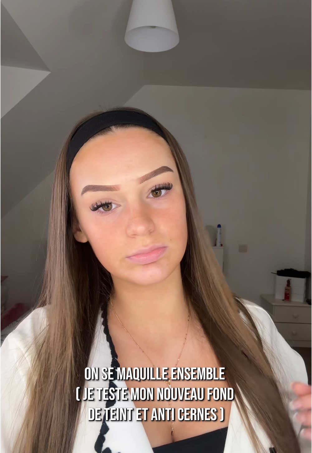 le maquillage est moche a cause de la poudre mais bon je poste quand même #maquillage 