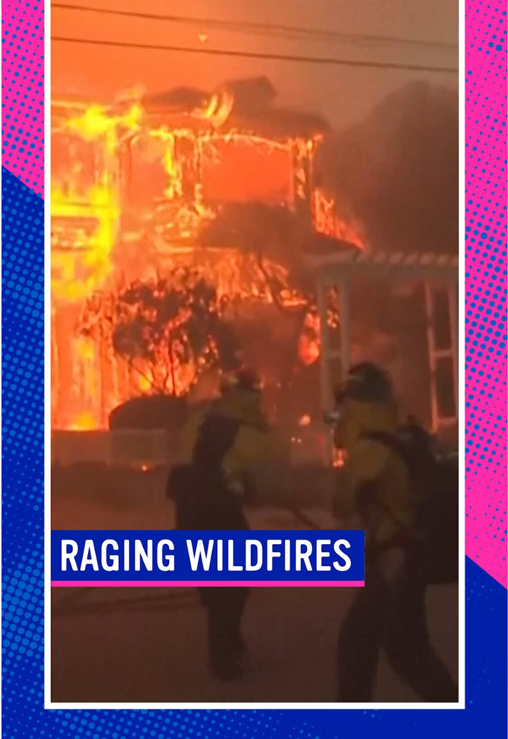 LA in state of emergency as homes burn —  @Sam Leader has today's stories on The Rundown #itvnews #therundown #usa #Hiking #postmalone 