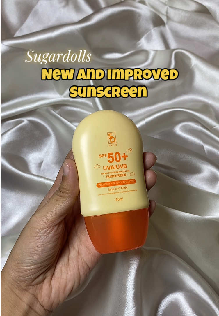 Your summer essentials ✨☀️ Suncreen from sugar dolls #sunscreen #suncreenviral #suncreenreview #spf #sugardollsph #sugardollsunscreen #skincare #sugardollsrejuvenatingset #fyp #foryou 