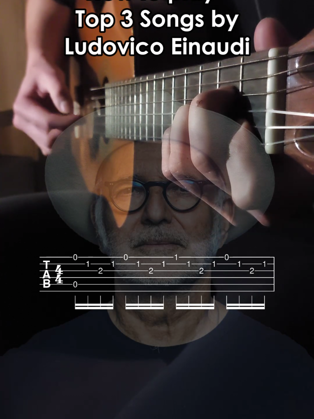 Top 3 Songs by Ludovico Einaudi - - - #guitar #ludovicoeinaudi #experience #unamattina #pathos #composer #tabs #guitartabs #cover #guitarcover #guitartok #howtoplayguitar #guitarist 