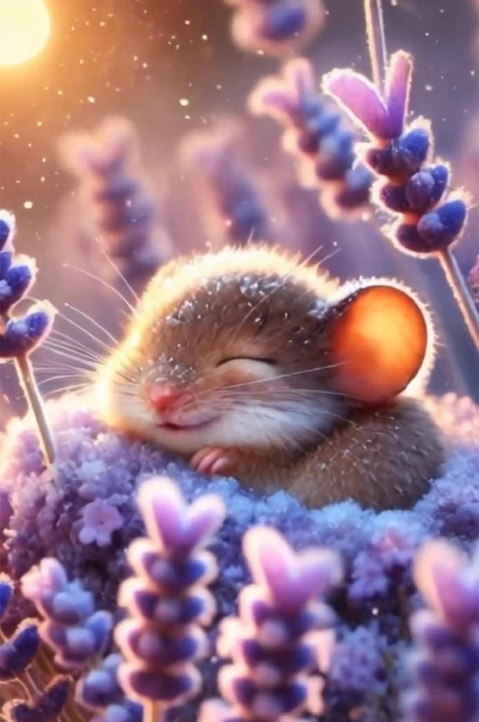 Little Mouse - Big Dreams 🐭💭💗 #mice #miceoftiktok #socute #dreaming #sweetdreams #sleeping #howcute #cute #adorable #adorableanimals #dreamy #sleepyhead #cuteanimals #aww #awww #smallanimals #dreambig #tinyanimals #lavender #fantasyworld #cutie #littlemouse 