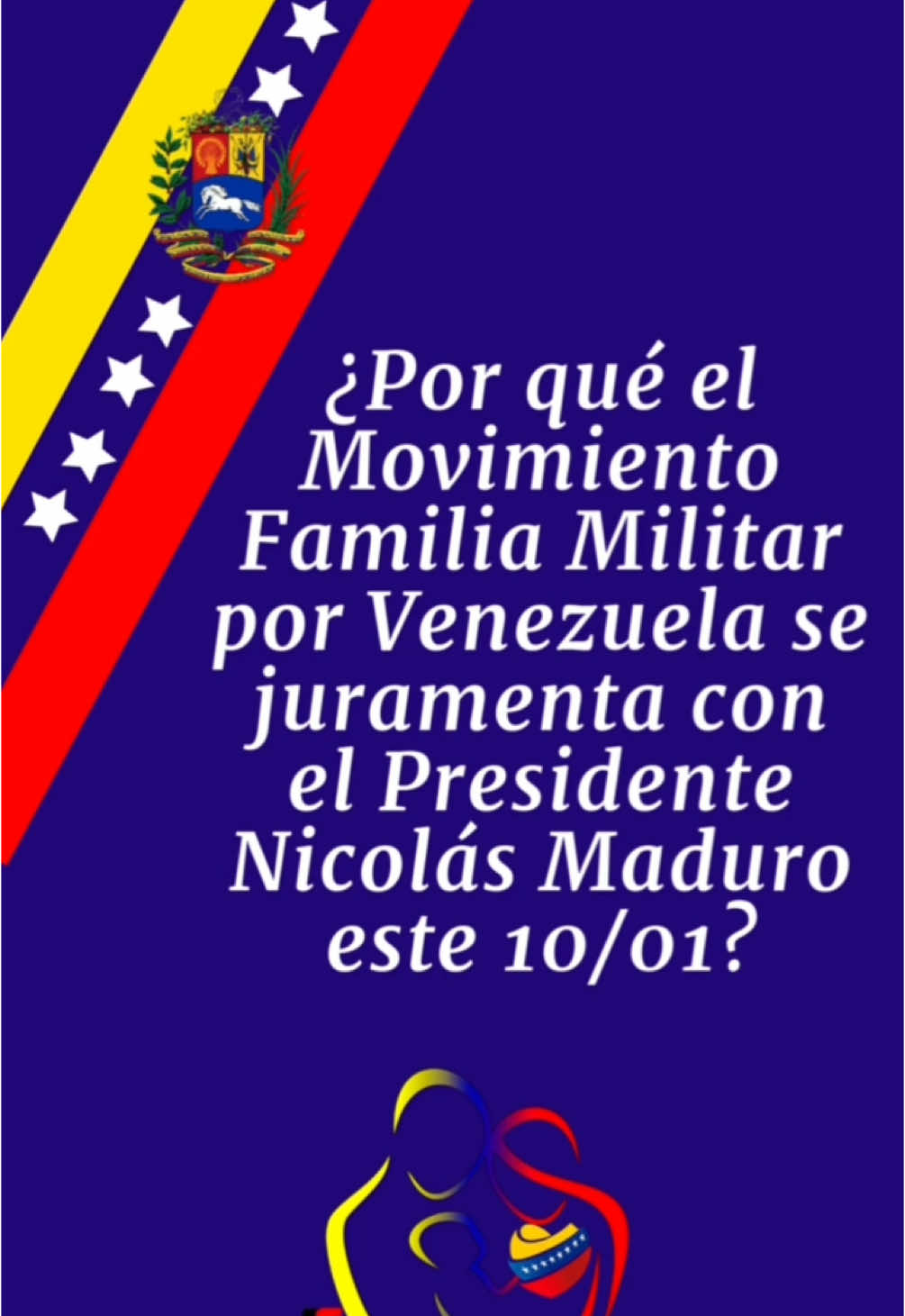 El movimiento de la familia militar jura por @Nicolás Maduro #Maduro #venezuela #fanb #diosdado #mazo #10enero 