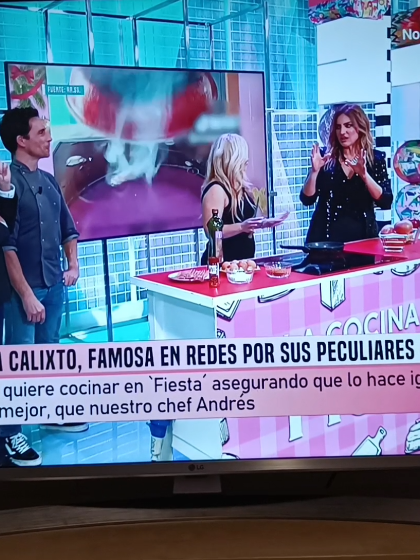 Ivanna en programa fiesta de Telecinco 