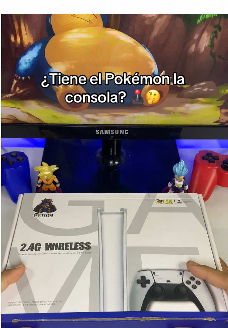 ¿Cual es tu pokemon favorito? Con esta consola retro podrás ocuparlo y también jugar a más de 20.000 juegos clasicos con más de 20 emuladores retro 🕹️🫣 #consola #retroconsola #consolaretro #retrogames #pokemon #pokemongame 