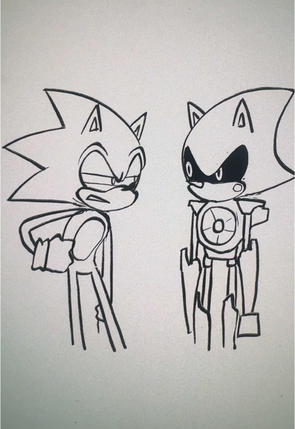 sassy / original audio by @GalaxyCon #sonic #sonicthehedgehog #metalsonic 